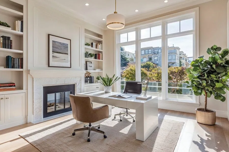 Wellness-focused home office design